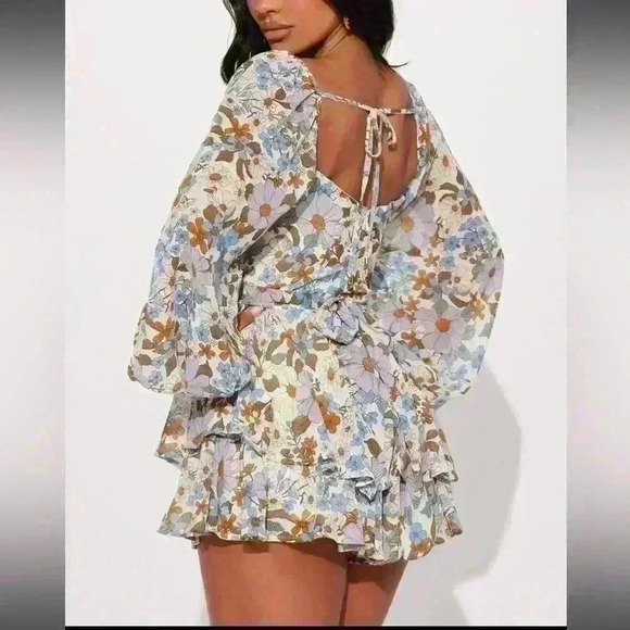 FLORAL DREAMS ROMPER - Picture 3 of 3